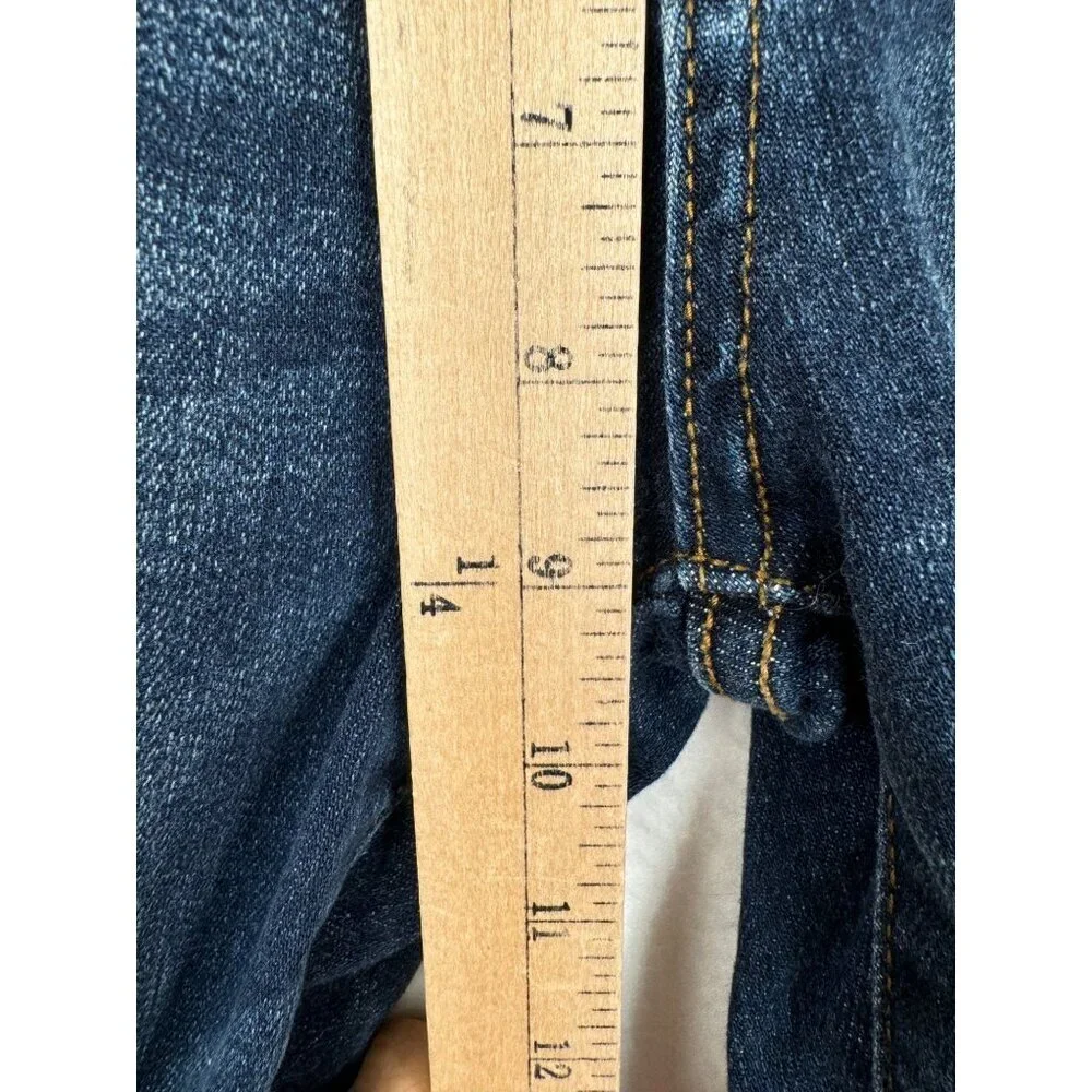 Judy Blue Slim fit distressed dark jeans skinny‎ stretchy sz 30